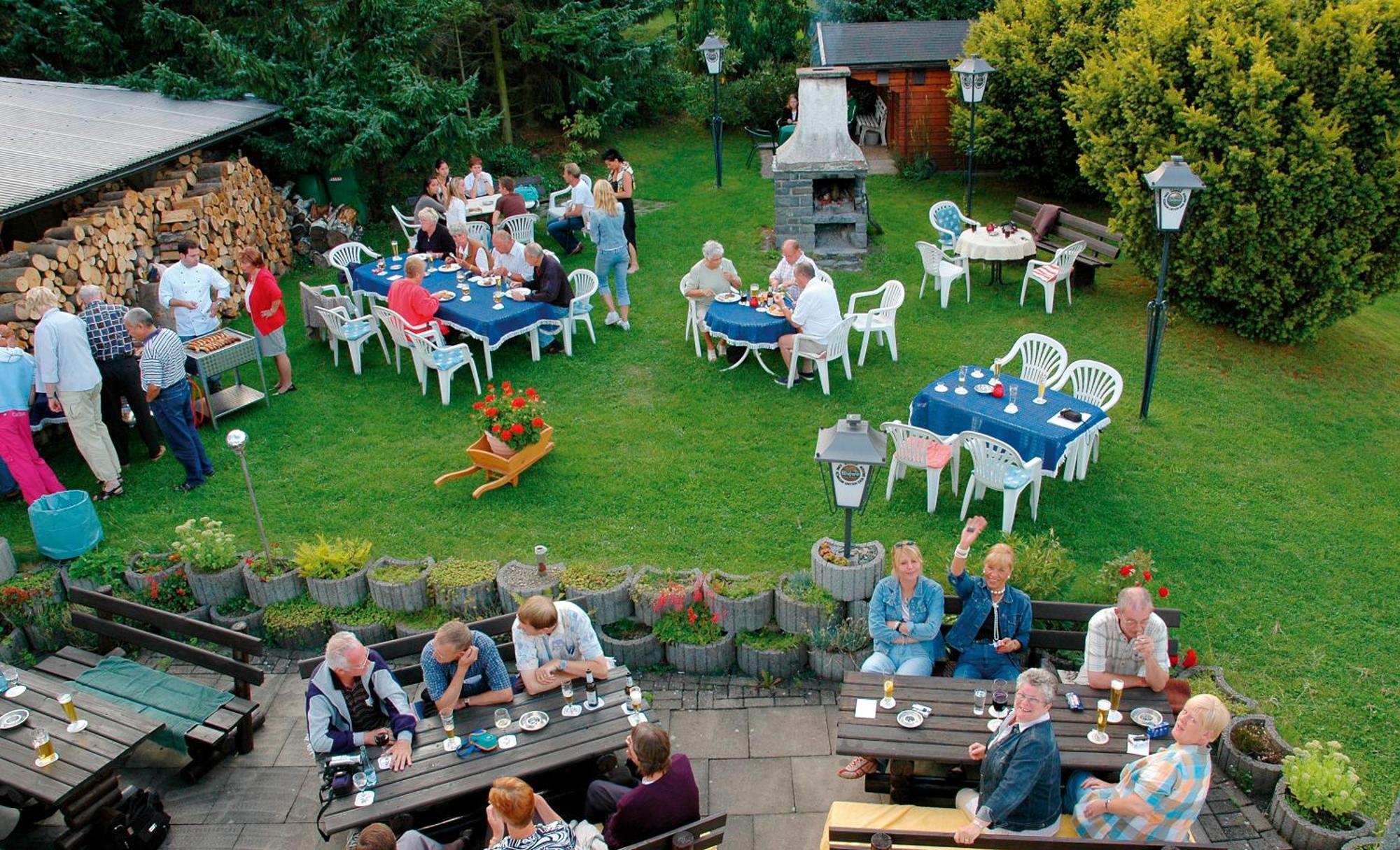 Gaestehaus Stolzenberg Otel Hallenberg Dış mekan fotoğraf